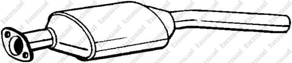 099-692 Bosal Каталізатор для Renault Safrane
