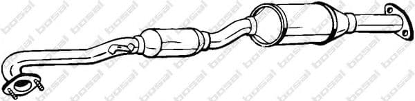 090-440 Bosal Каталізатор для SAAB 9-5