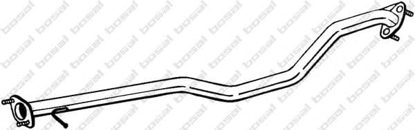 850-091 Bosal Приемная труба для Suzuki Swift