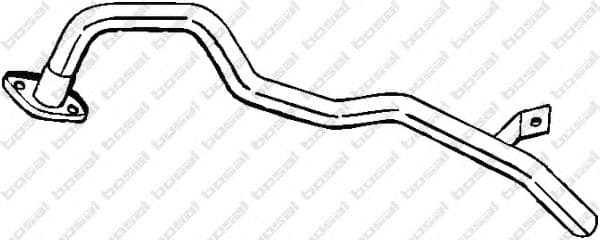 439-109 Bosal Приемная труба для Suzuki Vitara