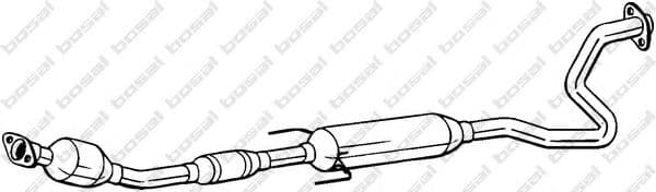090-140 Bosal Каталізатор для Toyota Prius