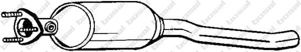 099-950 Bosal Каталізатор