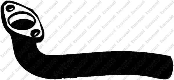 700205 Bosal Приймальна труба для Toyota Yaris