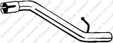 800209 Bosal Приймальна труба для Mazda 3