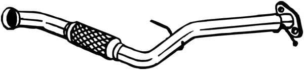 801195 Bosal Приймальна труба для Suzuki Jimny