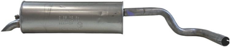 279957 Bosal Глушник вихлопних газів кінцевий для Skoda Rapid
