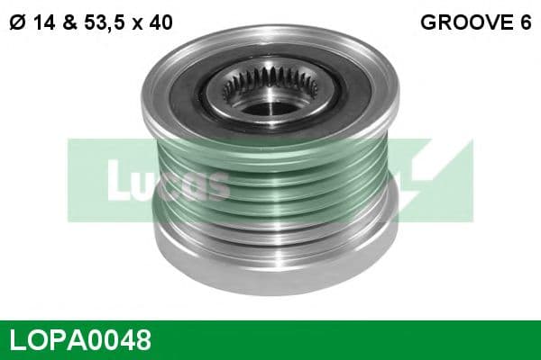 LOPA0048 Lucas Муфта генератора