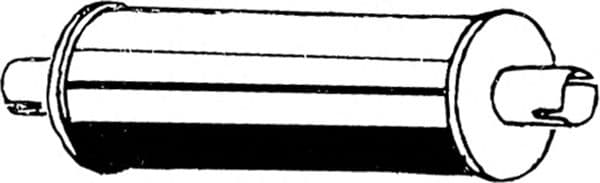 24.055 Asmet Глушник вихлопних газів кінцевий для Daewoo Lublin