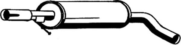 03.076 Asmet Середній глушник вихлопних газів