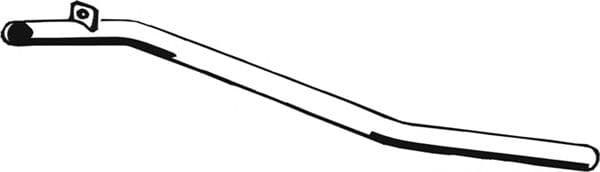 02.006 Asmet Приемная труба для Mercedes T1