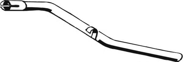 02.002 Asmet Приемная труба для Mercedes T1