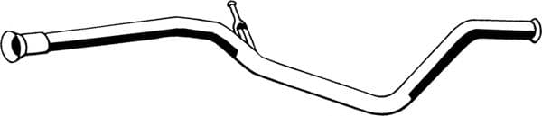 08.055 Asmet Приймальна труба для Peugeot 307