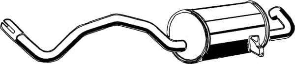 10.104 Asmet Глушник вихлопних газів кінцевий