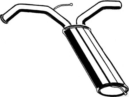 20.035 Asmet Глушитель выхлопных газов конечный