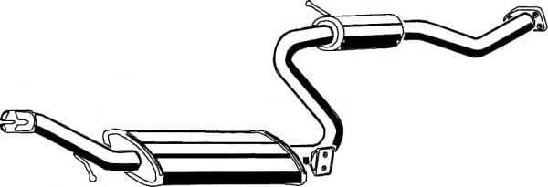 18.009 Asmet Средний глушитель выхлопных газов