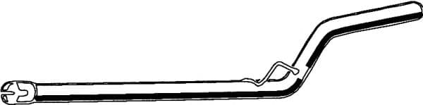 03.100 Asmet Приемная труба для Volkswagen Caddy