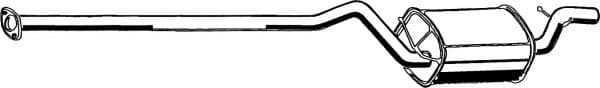 07.212 Asmet Средний глушитель выхлопных газов