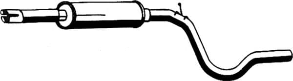 03.075 Asmet Средний глушитель выхлопных газов