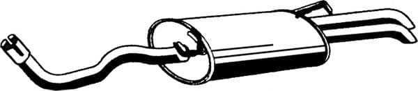 21.026 Asmet Глушник вихлопних газів кінцевий