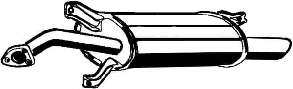 18.008 Asmet Глушник вихлопних газів кінцевий