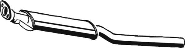 20.028 Asmet Середній глушник вихлопних газів для Toyota Carina