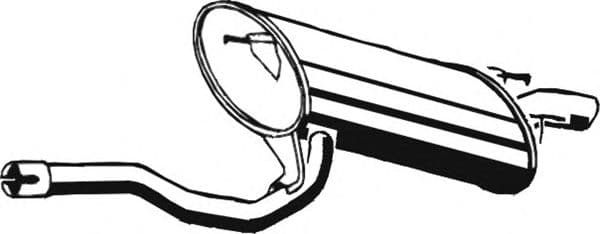 20.023 Asmet Глушник вихлопних газів кінцевий для Toyota Carina