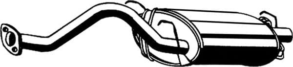 13.022 Asmet Глушник вихлопних газів кінцевий для Honda Civic