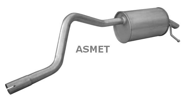10147 Asmet Глушник вихлопних газів кінцевий