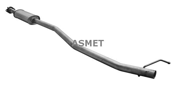 29013 Asmet Середній глушник вихлопних газів для Alfa Romeo Giulietta