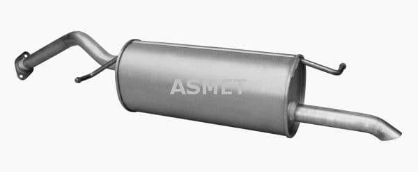 20026 Asmet Глушник вихлопних газів кінцевий для Toyota Prius