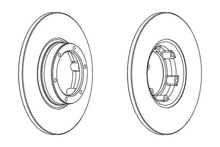 561043CH Champion Гальмівний диск