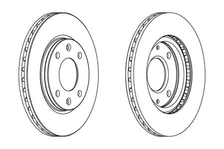 561409ch Champion Гальмівний диск