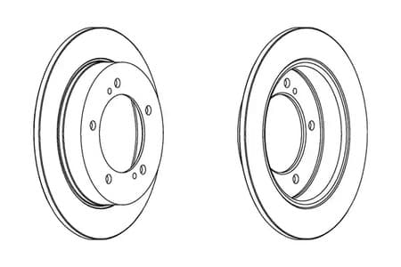 561505ch Champion Гальмівний диск
