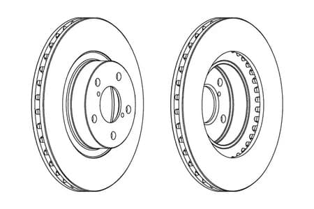 561667CH Champion Тормозной диск