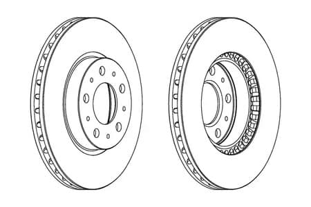 561866CH Champion Тормозной диск
