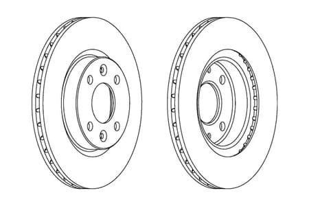 561997ch Champion Тормозной диск