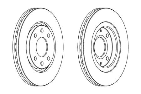 562027CH Champion Гальмівний диск для Peugeot 406
