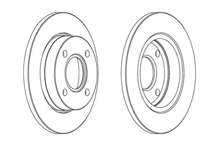 562038CH Champion Гальмівний диск