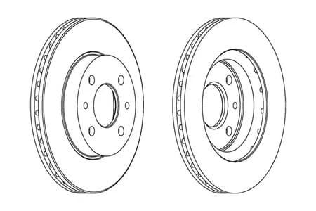 562122CH Champion Гальмівний диск