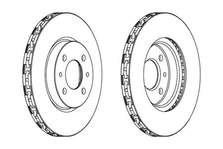 562178ch Champion Гальмівний диск