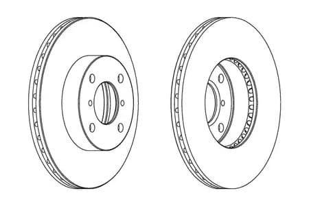 562179CH Champion Тормозной диск