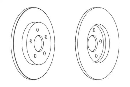 562193ch Champion Гальмівний диск