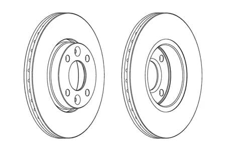 562268ch Champion Гальмівний диск