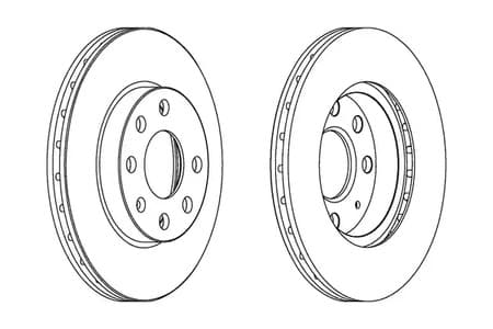 562290CH Champion Гальмівний диск для Opel Corsa