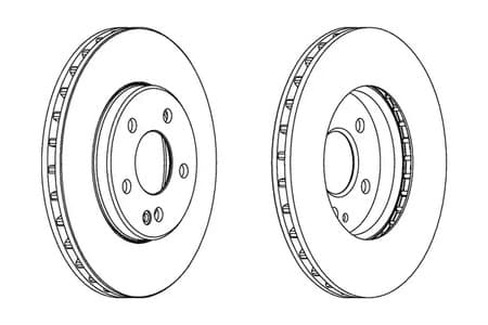 562314ch Champion Гальмівний диск