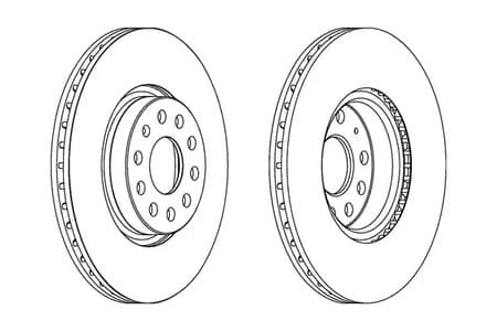 562387ch Champion Тормозной диск