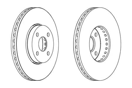 562436ch Champion Гальмівний диск