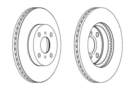 562455CH Champion Гальмівний диск