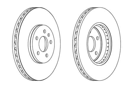 562511ch Champion Гальмівний диск