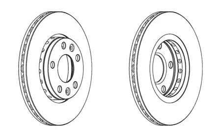 562529ch Champion Тормозной диск